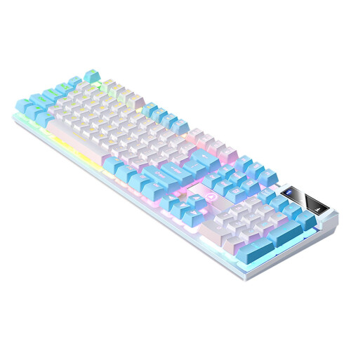 Karymi Gaming Keyboard USB Wired Mechanical Feel Slim LED 1