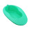 Supvox Bedpan Urinal Wide Seat Green Plastic 1 Pack 6