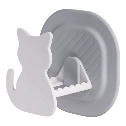 Kitchen Sponge Storage Rack,Sponge Storage Rack without Punching Kitchen Wire Dishwashing Cloth Drain Rack Style 1