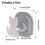 Kitchen Sponge Storage Rack,Sponge Storage Rack without Punching Kitchen Wire Dishwashing Cloth Drain Rack Style 3