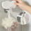 Kitchen Sponge Storage Rack,Sponge Storage Rack without Punching Kitchen Wire Dishwashing Cloth Drain Rack Style 6