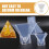 Pyramid Resin Molds Transparent 1 Set 2