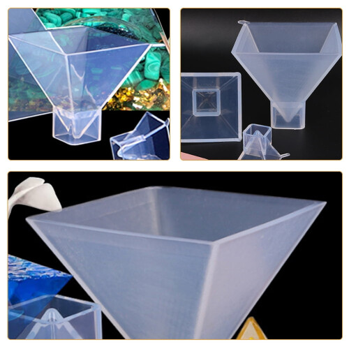 Pyramid Resin Molds Transparent 1 Set 2