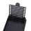 Haftnotizhalter mit 5 Vorlagen, ABS, Schwarz 9