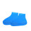 Waterproof Silicone Shoe Covers Blue Reusable 2