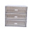 MUSEYA Drawer Sundries Storage Container Storage Container White PP Multi-layer for Home and Office 1Pack 5