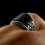 Damenring aus 925er Silber mit Zirkonia, Größe 6-10 3