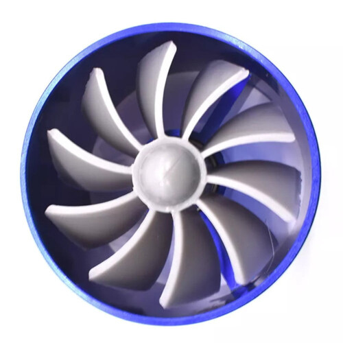 Car Air Intake Turbonator 55mm Single Fan 1