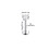Τρυπήματα Labret G23Τιτανιούχο ατσάλι2 τεμάχια16G8mm3mm 2