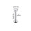 Τρυπήματα Labret G23Τιτανιούχο ατσάλι2 τεμάχια16G8mm3mm 3