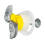 Gripit 15mm Plasterboard Fixing - 100 Pack (Yellow) Stud Wall Anchor Max Load 71kg Support Heavy Loads 4