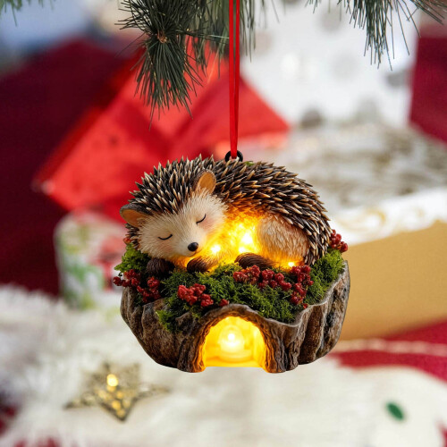 Weihnachtsbaumschmuck-Set „Waldtiere“, Acryl, 10 cm 2