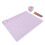 Silicone Craft Mat with 10 Brushes & Foldable Cup – Easy Clean Rose 13