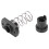 POM 3D Printer Nut with Iron Spring AntiBacklash 2mm Pitch Gap Elimination 1