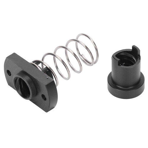 POM 3D Printer Nut with Iron Spring AntiBacklash 2mm Pitch Gap Elimination