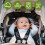 Baby Kinderwagen Kühlpad Schwarz Polyester 10