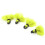 Fly Fishing Float Yarn Strike Indicator, Fluorescent Yellow, 33mm, 4pcs 14