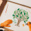 Family Tree Stencil Reusable Plastic 11.8x11.8 Inch 7