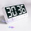 LED-Timer Countdown Großbildschirm 2000 mAh 19 x 9,3 x 2,8 cm Weiß 14