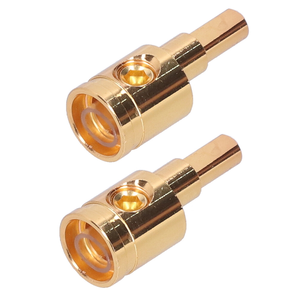 0Ga Reducer Connector Pure Copper Car Audio Gold 7293282144392