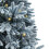 Charles Bentley Charles Bentley Pre-Lit Snowy Artificial Christmas Tree Warm White, 7ft 4