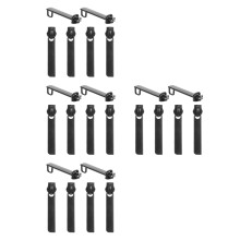 24Stk Universal Zipper Reparaturset Metall Für & Jacken