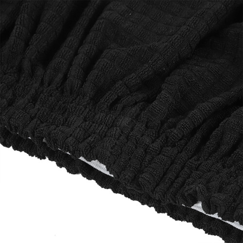 Washable Waterproof Polyester Sofa Cover Black 2