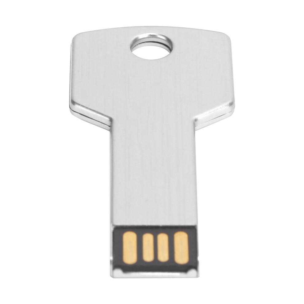 64Gb Aluminum Alloy Usb Flash Drive U Disc For Computer Use Silver 7671391941383