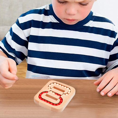 Holzschloss Spielzeug Kinder Denkspiel