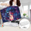 Rose Pattern Elastic Sewing Machine Dust Cover with Storage Pocket – Compatible with Most Sewing Machines 5