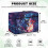 Rose Pattern Elastic Sewing Machine Dust Cover with Storage Pocket – Compatible with Most Sewing Machines 7