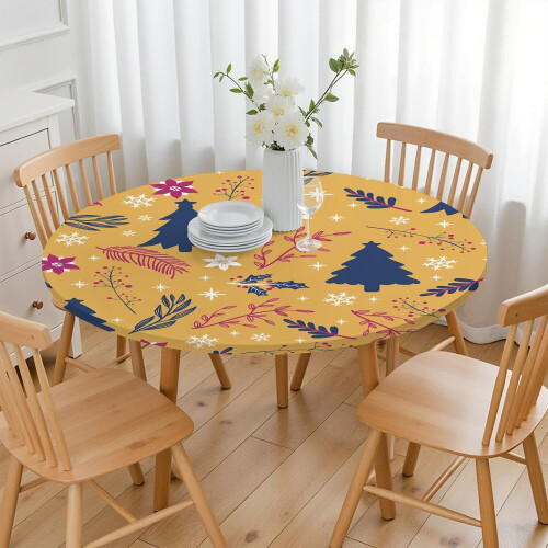 Rund julduk 102 cm med elastisk kant 2