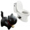 Fankiway decorative ceramic toilet caps animal design 1 5