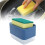 Automatic Dish Soap Dispenser Blue 250ml, 14x9x10cm Press-Type 11