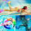 Palmes de bain de silicones de hautes performances-couleur L 6