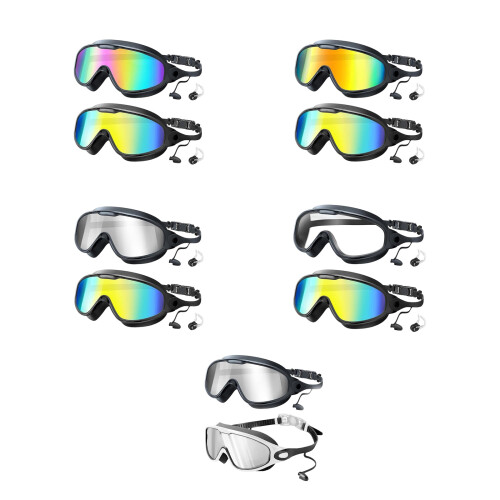 Sports Goggle with Protective Lens Adjustable Headband Soft-4 1