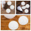 Globi LED a semisfera per luci da bagno (10 pezzi) 3