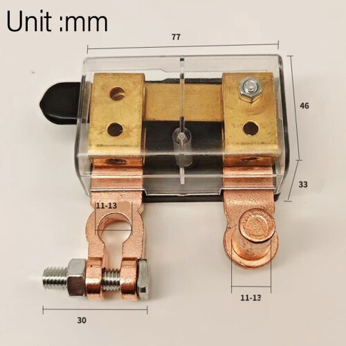 Car Battery Terminal Clamp 12V 24V Alloy 1