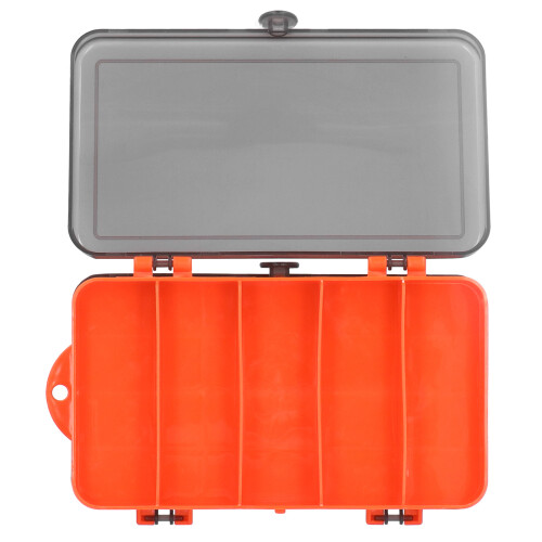 Fishing Lure Organizer Double Sided Plastic Reversible Bait Box Red