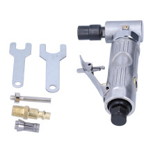 Portable Air Die Grinder 90 Straight Shank, 20,000 RPM, Zinc Alloy