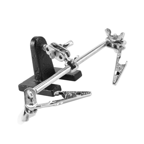 Third Hand Soldering Iron Stand Clamp Helping Hands Clip Tool PCB Holder Electrical Circuits Hobby 2