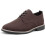 Ανδρικά σουέτ παπούτσια oxfords με κορδόνια και casual δαντέλα 6