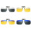 BE-TOOL2Pack Πολωμένα γυαλιά ηλίου με κλιπ Γυαλιά ηλίου με κλιπ Πολωμένοι φακοί 2