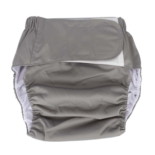 Fraldas geriátricas impermeáveis e laváveis para idosos, tamanho único de 50 a 127 cm (19,7 a 49,9 polegadas), ideais para cuidados com idosos e 2