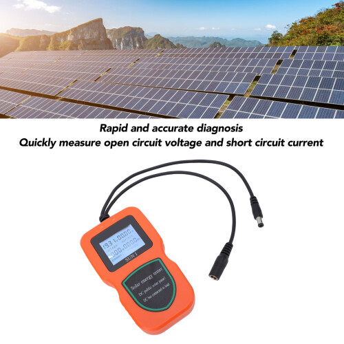MPPT-Solarmodultester 5–1000 W orange kompakt 2
