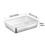 Boîte de rangement robuste en acier inoxydable (1 pièce) 2