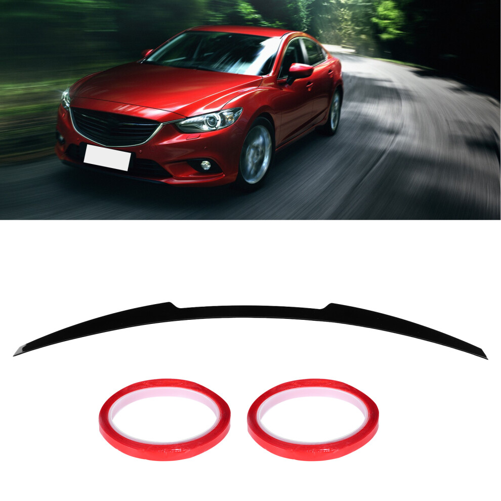 Glossy Rear Spoiler Fits Mazda 6 Atenza Black 7340572568809