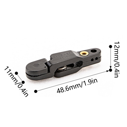 Plastic Fishing Weights Clip Rounded Downrigger Release 1