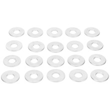 20PCS Stainless Steel M6 Washers Gasket for Greenhouse Supplies and Home Garden