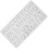 Silicone Letter Pattern Mold for Baking & Chocolate 36x19.5cm 1